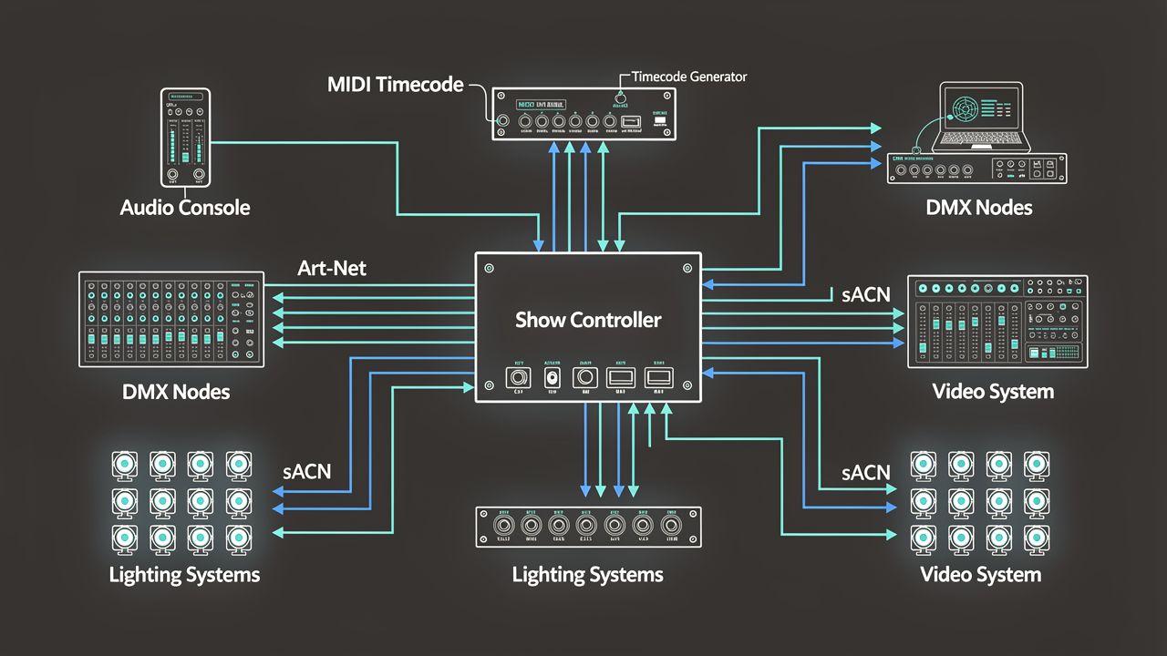 DMX Show Control Integration